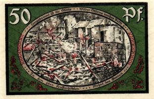 Német Birodalom/Weimari Köztársaság/ Wasungen 1921.50Pf (4x) + 75Pf (2x) összesen 6klf db, teljes so...