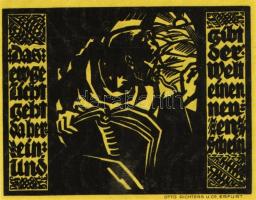 Német Birodalom/Weimari Köztársaság/ Erfurt 1921. 50Pf (5x) összesen 5klf db, teljes sor T:I