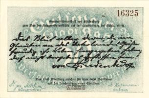 Német Birodalom/Weimari Köztársaság/ Kahla 1921. 25Pf + 50Pf + 75Pf összesen 3klf db, teljes sor T:I