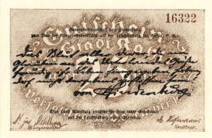 Német Birodalom/Weimari Köztársaság/ Kahla 1921. 25Pf + 50Pf + 75Pf összesen 3klf db, teljes sor T:I