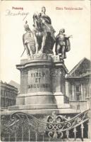 1906 Pozsony, Pressburg, Bratislava; Mária Terézia szobor / statue (EK)