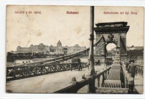 Budapest Lánchíd a várral