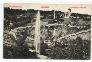 Budapest Gellért szobor a kúttal