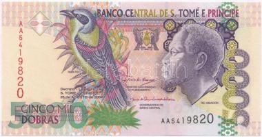 Sao Tomé és Principé 2004. 5000D T:I Saint Thomas & Prince Islands 2004. 5000 Dobras C:UNC