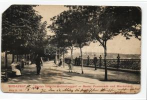 Budapest Bástya sétány Gellértheggyel