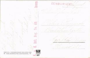 Reiterlied I. / WWI K.u.K. (Austro-Hungarian) military art postcard. J.C. Wieliczka 587. s: H. Klein...