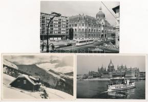 31 db főleg RÉGI képeslap: főleg magyar városok és motívumok / 31 mostly pre-1945 postcards: mostly Hungarian town and motives