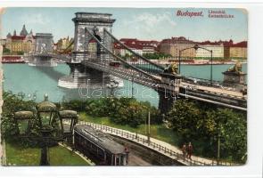 Budapest Lánchíd villamossal
