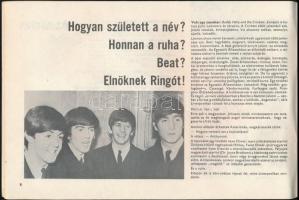 1982 A Beatles most és mindörökké, nyomtatvány sok fotóval, 63p