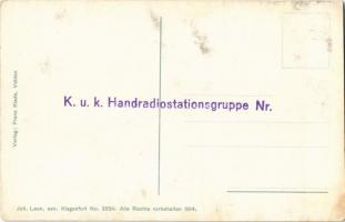 Velden am Wörthersee + "K.u.K. Handradiostationsgruppe Nr."