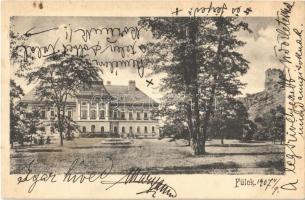 1907 Fülek, Filakovo; Berchtold (Stephani) Kastély / castle