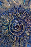 Kurdy Ilona (1951-): Virág. Olaj, gipsz, farost. Jelzett. Keretben. Minimális lepattanással 52x39 cm