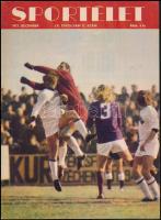 1973-1974 A Sportélet című újság egy-egy száma