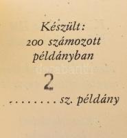 Kedves kobakok. Bp., én., HM Központi Nyomda. Egészvászon-kötésben. Számozott (2./200) példány. Kere...