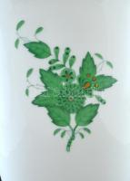 Herendi Apponyi mintás váza, kézzel festett, jelzett, hibátlan, m: 20 cm