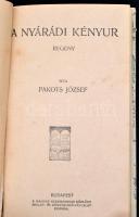 Magyar Kereskedelmi Közlöny könyvsorozatának 11 kötete: Tábori Kornél: Kalandos szerelem, Szomaházy ...