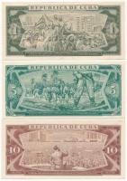 Kuba 1961. 1P "SPECIMEN" felülbélyegzéssel, hajtatlan + 5P "SPECIMEN" felülbélye...