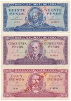 Kuba 1961. 1P "SPECIMEN" felülbélyegzéssel, hajtatlan + 5P "SPECIMEN" felülbélye...