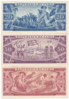 Kuba 1961. 1P "SPECIMEN" felülbélyegzéssel, hajtatlan + 5P "SPECIMEN" felülbélye...