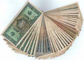 1945-1946. 84db-os vegyes pengő tétel T:III,III-