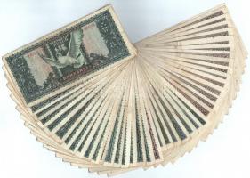 1945-1946. 84db-os vegyes pengő tétel T:III,III-