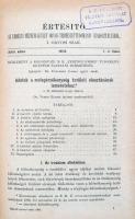 1901-1903 Értesítő az Erdélyi Múzeum-Egylet Orvos-Természettudományi Szakosztályából. I. Orvosi szak...