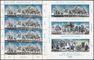 1994-1996 Feszty körkép (I.), (II.), (III.) kisív + blokk (12.000)