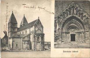 1927 Ják, Jáki templom, bejárat (fl)