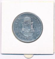 1884KB 1Ft Ag "Ferenc József / Barokk címer" T:1-,2
Adamo M15