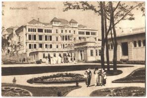 1926 Balatonfüred, szanatórium + SZEPEZD POSTAI ÜGYN.