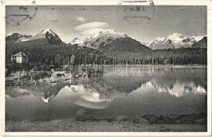 1938 Tátra, Magas Tátra, Vysoké Tatry; Csorba-tó. Foto Bresel / Strbské pleso / lake (EK)