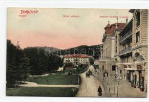 Bártfafürdő Deák szálló sétatér