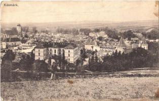 1909 Késmárk, Kezmarok; látkép, Thököly vár. Feitzinger Ede No. 911. / general view with castle (fl)