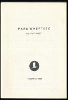 5 db könyv - Papp József: Magyarország védett területei; Barangolások a soproni erdőkben; A vácrátót...