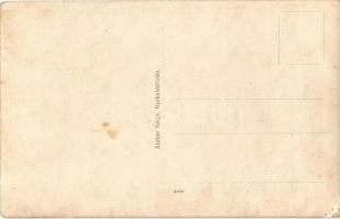 Herkulesfürdő, Baile Herculane; vendéglő udvara / garden of the restaurant. Atelier Salgó, photo (EK...