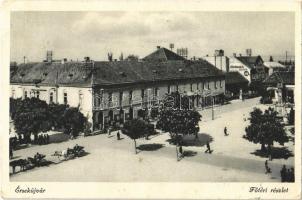1942 Érsekújvár, Nové Zámky; Fő tér / main square (EK)