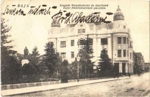 1925 Baja, Szegedi Kereskedelmi és Iparbank bajai fiókintézetének pallotája (fa)