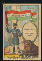 1907 Házfelügyelők naptára. Szer Váry Gyula. Moósz János. Jó állapotban