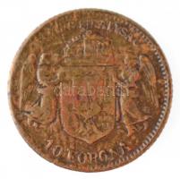 1907. 10K Br "Ferenc József" mini játékpénz T:3 korróziónyom