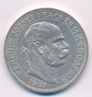 1907KB 5K Ag "Ferenc József koronázásának 40. évfordulója" T:2
Adamo K7.1