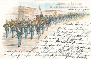 Turnau k.u.k. military Litho