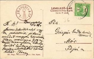 1913 Budapest XXII. Budafok, Francois pezsgőgyár, tartalékborpince, hordók, belső (EK)