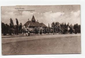 Palics fürdő tórészlet a Gyógyteremmel