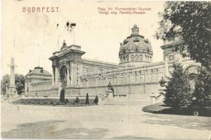 1907 Budapest XIV. Városliget, Magy. kir. Kereskedelmi Múzeum