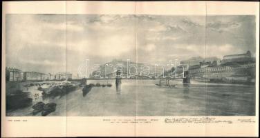 Zelovich Kornél: A budapesti Lánchíd. Különlenyomat a M. M. és Építész-Egyl. Heti Értesítőjének 1899...