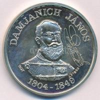 Bognár György (1944-) 1986. "MÉE Gyöngyösi Csoport - Aradi Vértanúk / Damjanich János" Ag ...