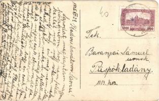 1925 Felsőtold, látkép, Feldmann Miksa kastélya. photo (EM)