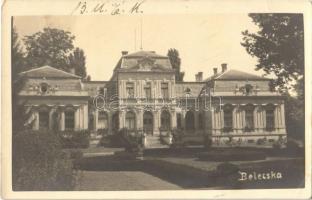 1932 Belecska, Mechwart kastély. photo (EK)