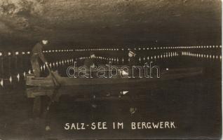 Berchtesgaden Mine salty lake Photo