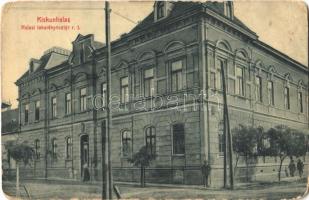 1922 Kiskunhalas, Halasi Takarékpénztár. W. L. Bp. 6329. (kopott sarkak / worn corners)